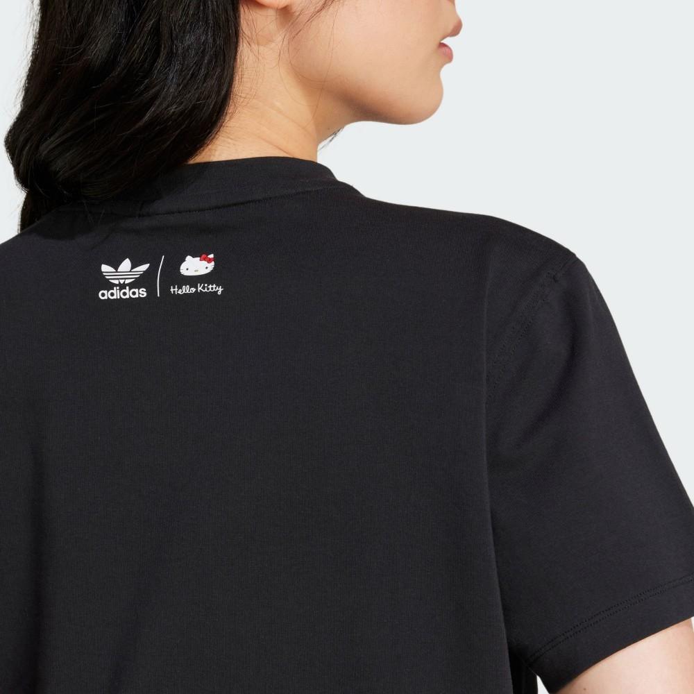 adidas Originals Sport Comfort Soft Short Sleeve T-Shirt Women Tops Black IX7878