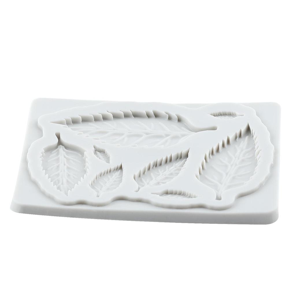 Leaf Silicone Mold Tree Leaves Fondant Molds Cake Decorating Tools Theme Cake Dessert Decorated Chocolate Candy Mold
