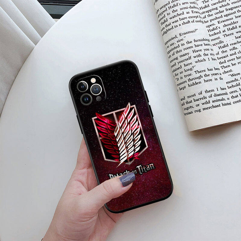 MH16 Attack on Titan Hülle für Samsung Note 20 10 S25 Plus Ultra Lite FE A51 A52 A53 A71 A72 A73 M20 M30 M21 M31 M51 A11 A70 A56 A26