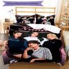 3PC Custom Name "Name Group Fashion" Bedding Set Printed  Bedding Set Duvet Cover Closure Includes 1 Duvet Cover & 312 Pillowcases for Bedroom