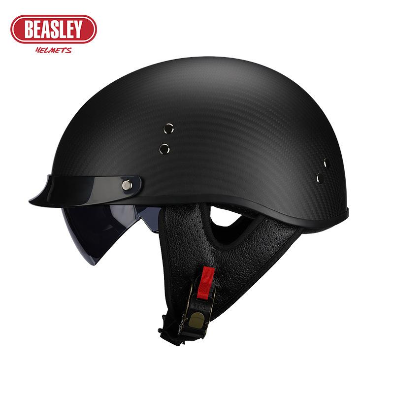 

Мотоциклетный шлем из углеродного волокна, мужской Harley, полуретро женский, все XXL