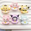 24/120PCS Cartoon DIY Resin Accessories, Cute Hats, Bells, Cream Glue Handmade Hair Clips, Phone Cases, Accessories