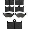 Bremsbeläge vorne und hinten für YAMAHA T-Max XP 530 TDM 900 XT 1200 Z XV 1700 PCR FJR1300A XV 1900 A XV1900 XV1700 XT1200Z XT1200