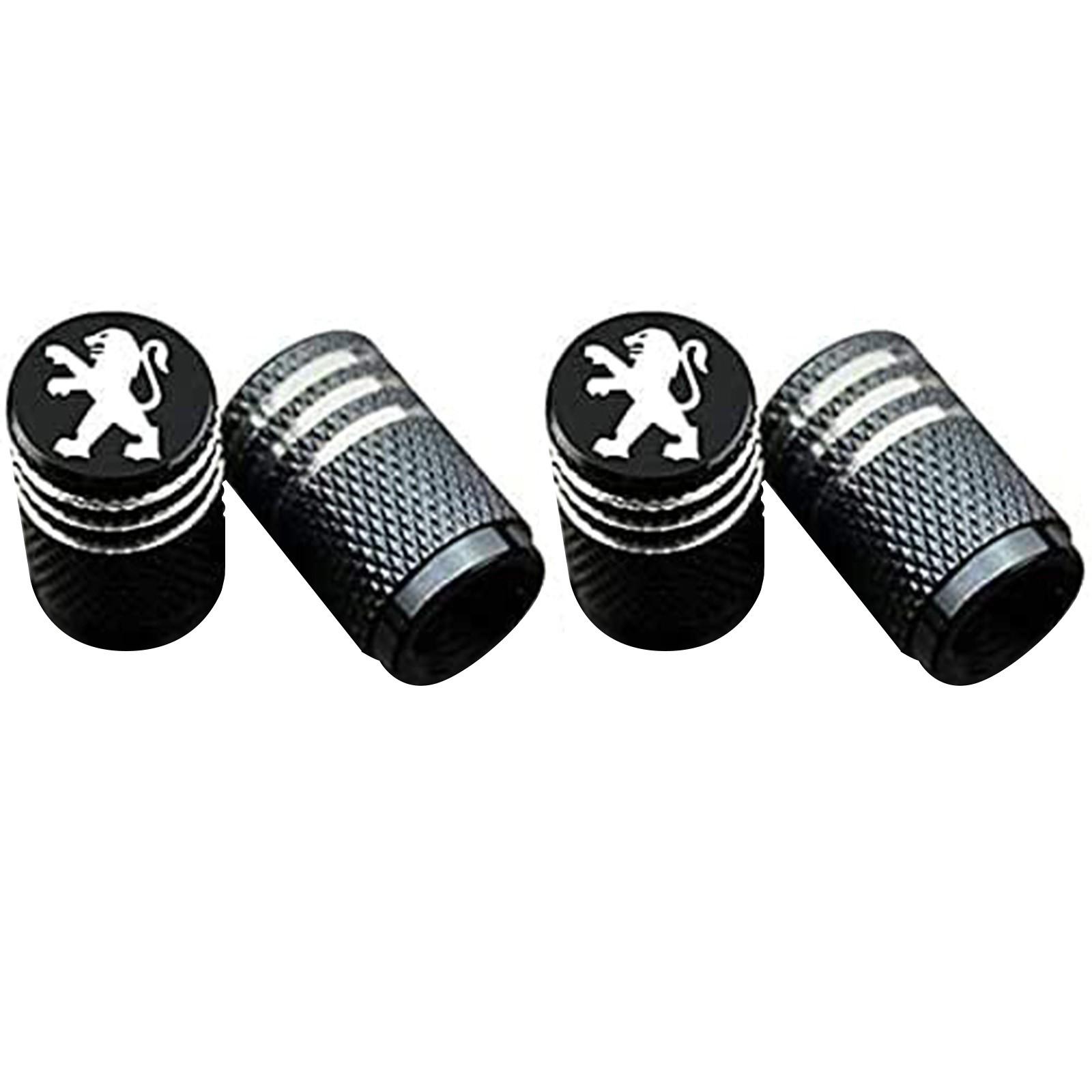 

Stem Caps 4 Pack Tire Valves Caps,Universal Handmade Rhinestones Stem Cover Illuminated Valves Nozzles One Size чорний