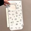 Painted Phone Case for iPhone 12 13 15 16 iPhone 16 12 13 14 15 Pro  14 15 16 Pro Max Coverage Shockproof Anti-Fingerprint Fresh Style Protective Case