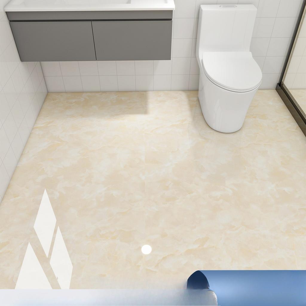 Tapet Autoadeziv Impermeabil de Lux Ușor cu Imitație de Marmură pentru Pardoseala Bucătăriei, Ușor de Dezlipit și Lipit, Folosit pentru Decorarea Casei, Bucătăriei, Băii