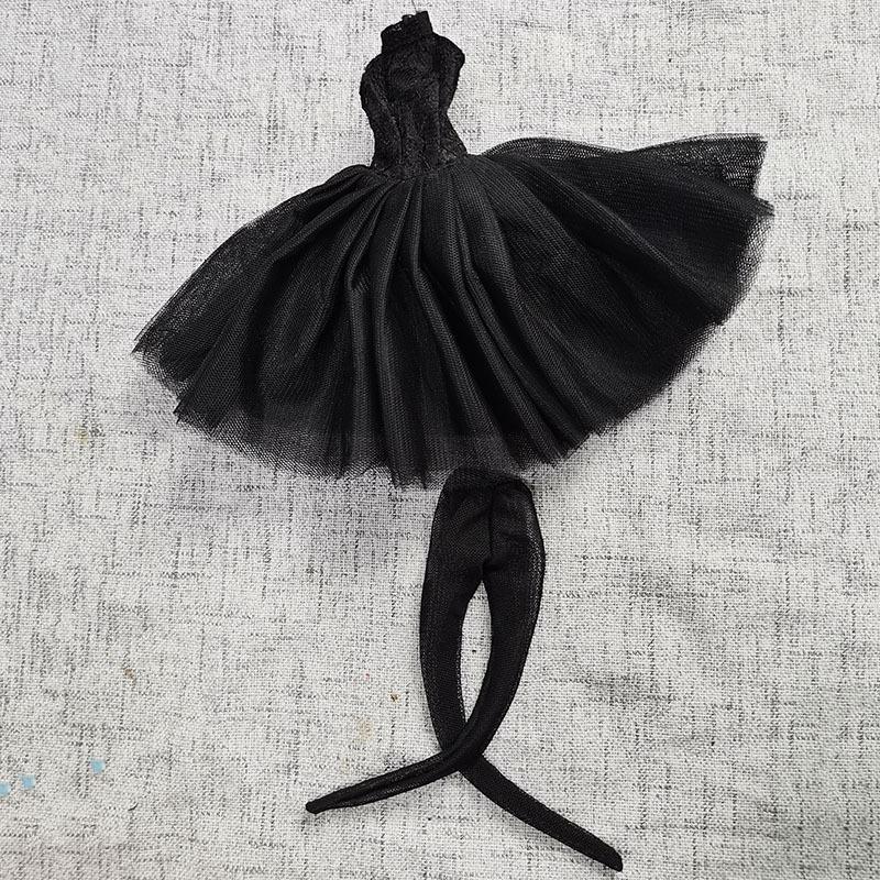 Multicolored Mini Mesh Skirt for 29cm Dolls - Babi Wedding Dress, Short Dress-Up Skirt for Toy Girls