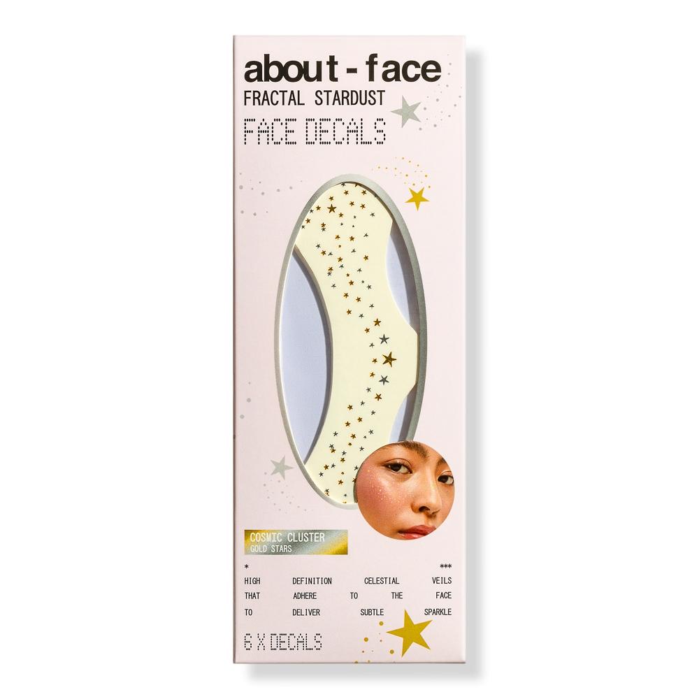 

О Face FraCtal Stardust Face Decals Cosmic Cluster 6 Ct