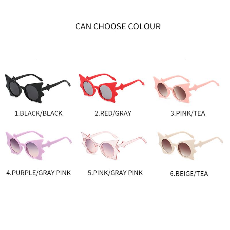 New Kids Sunglasses UV400 Round Artistic Cute Boys Girls Eyewear Fashion Sweet Children Sun Glasses