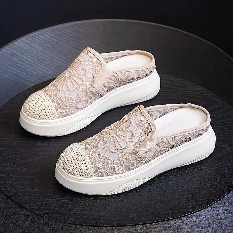 Rubber Women's Slippers And Ladies Sandals Flat Slides High Quality Original Chic Elegant Shoes Premium Sale Vip Shoe Eva