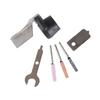 Chainsaw Sharpening Attachment Kit: Metal Accessories For Outdoor Gardening Chainsaw Oil Pump Accessories For Chainsaws