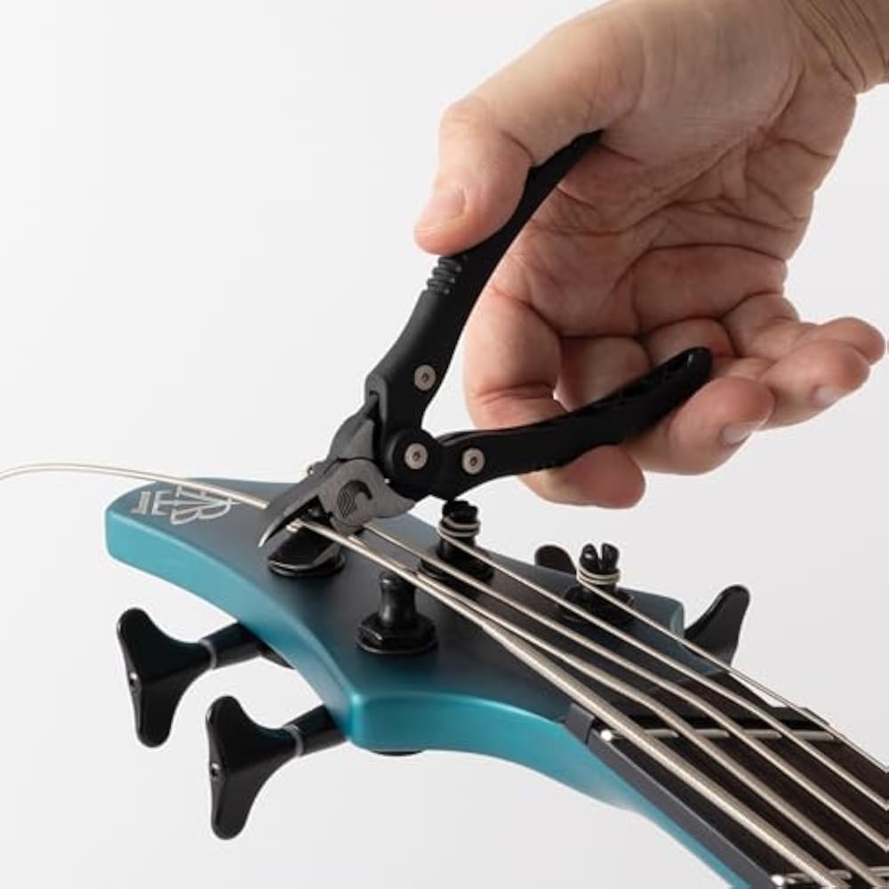 D'Addario Daddario String Cutter Nipper Compound Action Handle Lightweight Design PW-TGSC-01 [Bla...