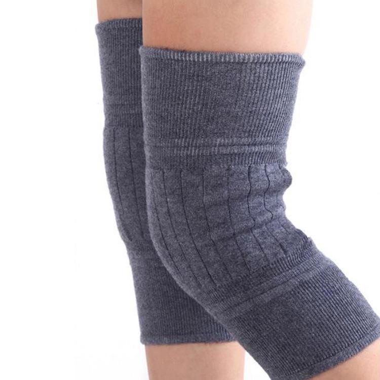 Warm Wool Cashmere Knee Pads & Leg Warmers for Winter Comfort