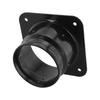 For Wall-mounted Ducts Plastic Flange Joint Ventilation Duct Connector Low Air Resistance Smooth Exterior Design