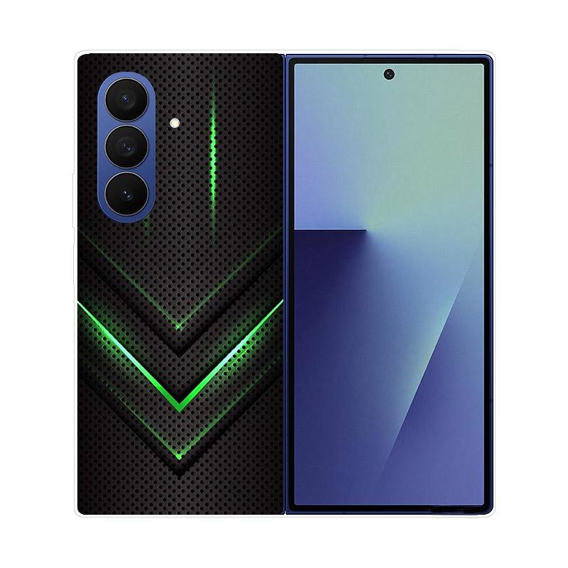 For Samsung Galaxy Z Fold 7 5G Phone Case Cover Transparent Back Protective Shell Coque For Samsung Z Fold7 Clear Hard PC Fundas