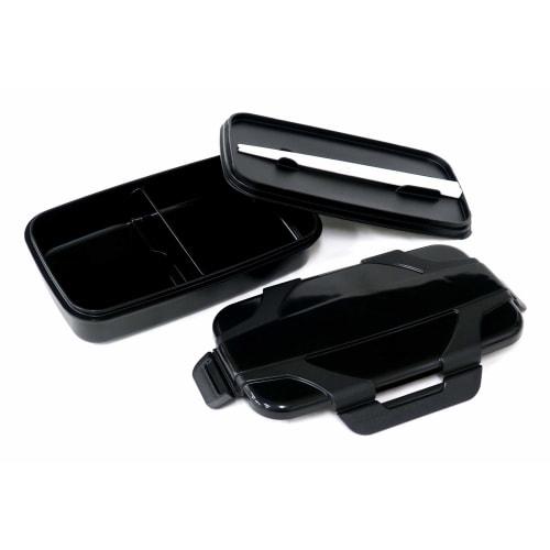 OSK Men's Lockfor Lunch Box, 850ml, 4-Point Lock for a Secure Airtight Sealing, Dividers Included, Gasket-Free for Easy Cleaning, Silver Ion, Made in