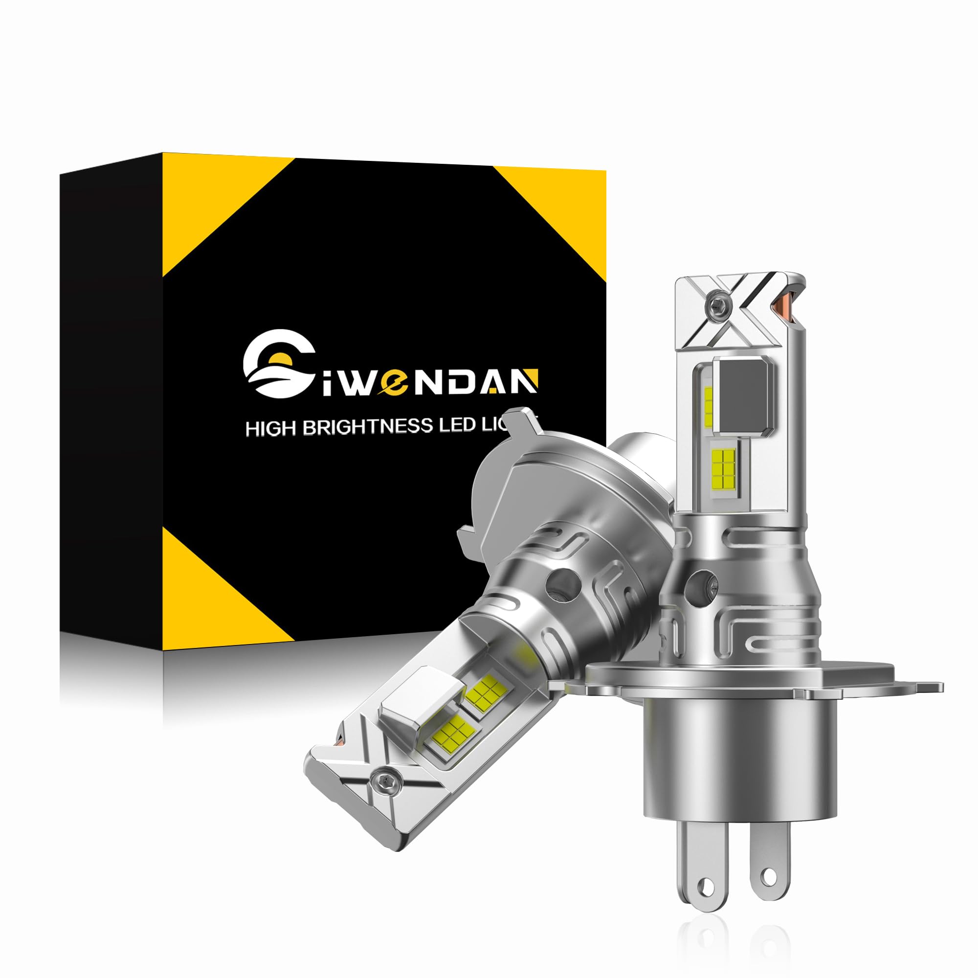 CIWENDAN Newly developed H4 LED headlight, explosive light, vehicle inspection белый
