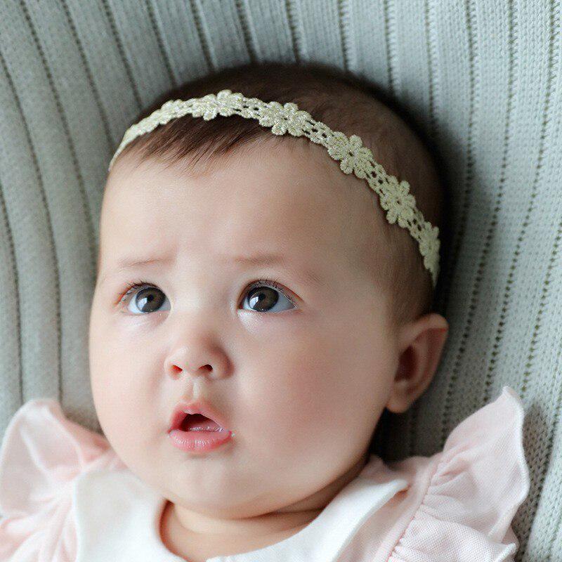 Newborn Baby Headband Children's Lace Flower Hairband Baby Girl Child Hair Popular Accessories 0-3 Age Old