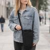 Stylish Water-resistant Water Bottle Holder Bag Large Capacity with Strap Insulating Cup Sleeve Portable Sling Purses for Women