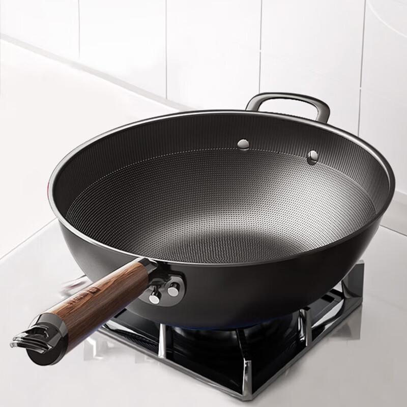KOBACH 32cm Coating-Free Non-stick Iron Wok