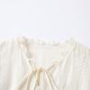 Women's French V-Neck Lyocell Tencel Midi Dress