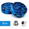 2 Pcs Eva Bicycle Handlebar Tape Cycling Mountain Bike Handle Belt Reflective Wrap Road Bike Belt With Bar Plugs