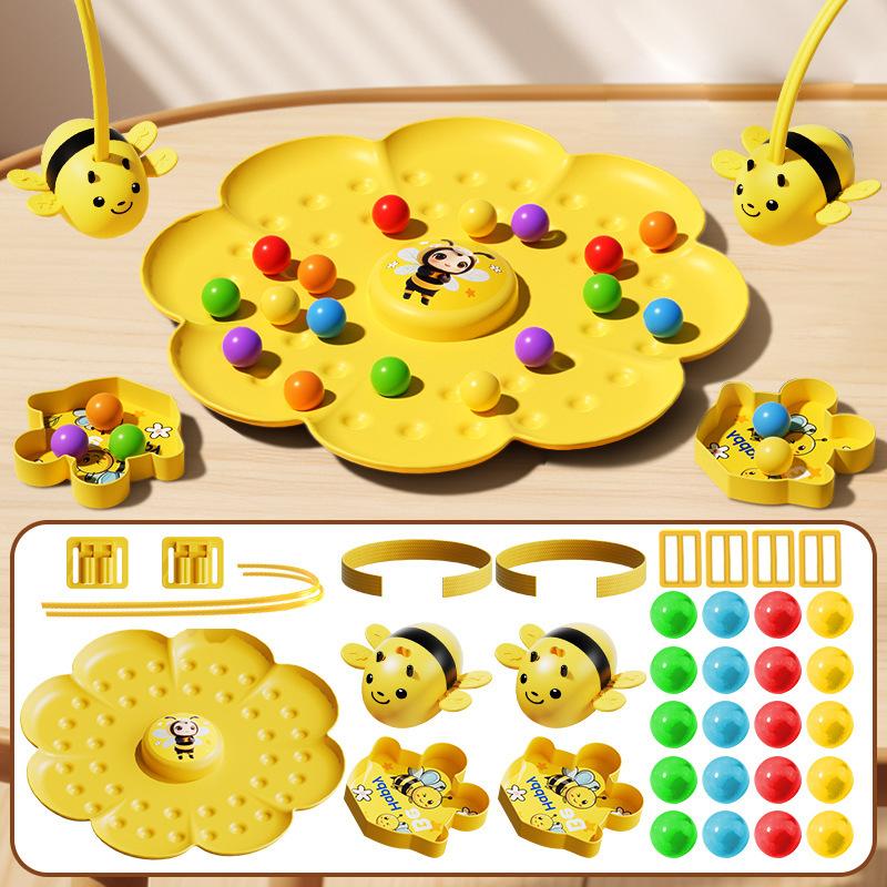 Fishing Toys Little Bumblebee Multifunctional Board Game Puzzle Interactive Educational Toys For Kids Christmas Gift Family Game