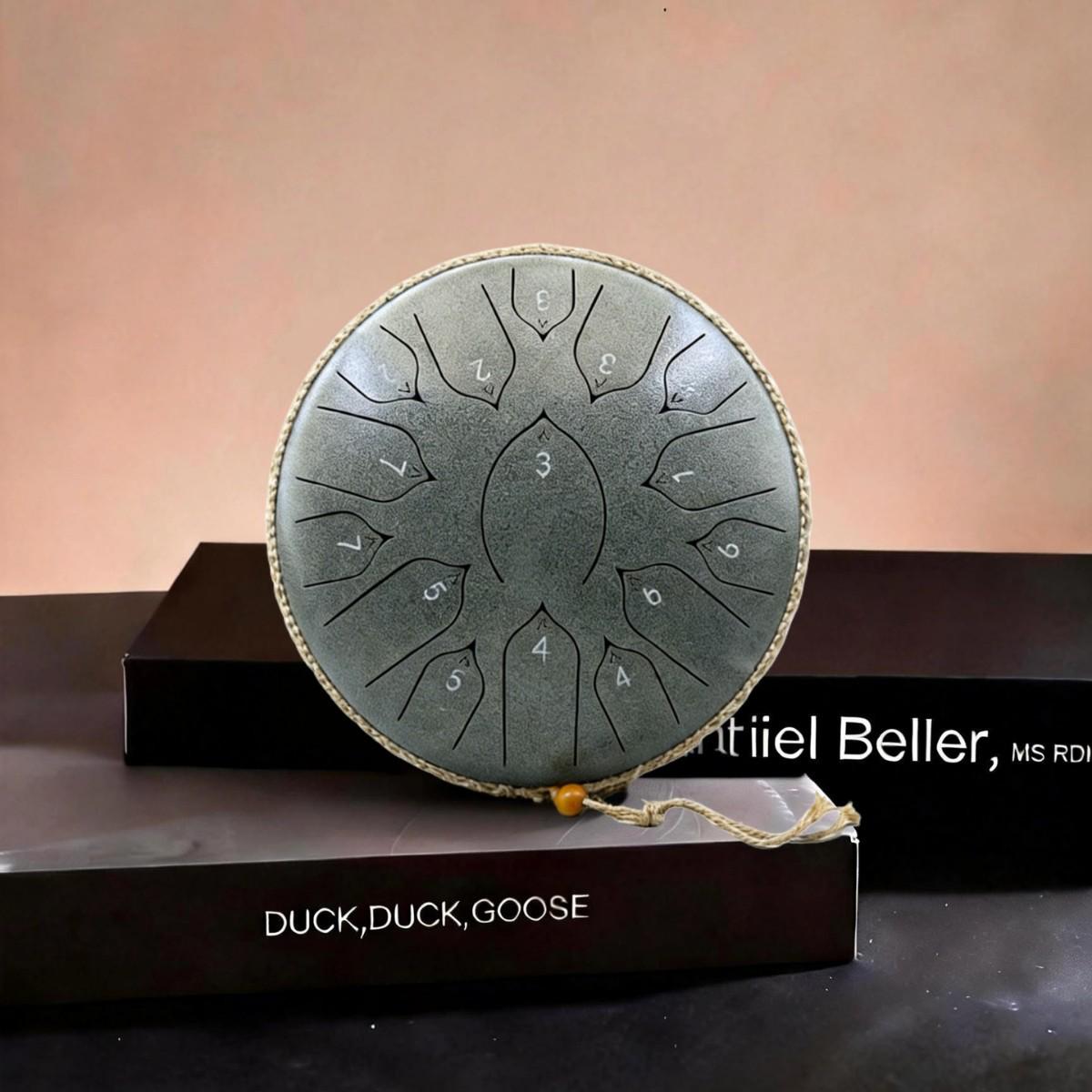 15-Tone Ethereal Drum - Professional-Grade Beginner s Spirit Drum for Sound Therapy