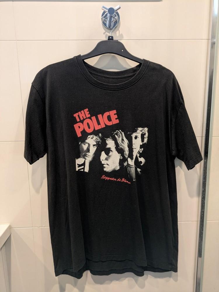 The Police Reggatta de Blanc Lectro Black Unisex T-shirt Reprint KH14663 Unisex T-Shirt L
