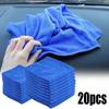 1-20Pcs Microfiber Towels Car Wash Drying Cloth Towel Household Cleaning Cloths Auto Detailing Polishing Cloth Home Clean Tools