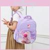 Kidfriendly School Bag With Durable Material And Cute Animal Print For Young Students