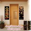Tapestry Hanging Scroll Japanese Pattern Cherry Blossoms at Japanese Soothing Wall Mini Condominium Interior next.design Night, Spring, Style, Decor,