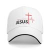 Jesus Saves  Sun Baseball Cap Summer Women Men  Print Hip Hop Hats Hot Sale Vintage Hiking Fishing Snapback Cap
