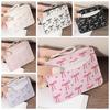 Fashion PVC Credit Card Holder Slim Small Zipper Wallet Lightweight Roomy Card Case for Women Girls