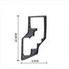 Carbon Fiber Gear Shift Inner Panel Cover Sticker For Toyota Corolla 14-18