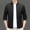 Wiosna i Jesień Nowe Męskie Kurtki Casualowe Klapy Męskie Top Biznesowy dla Mężczyzn w Średnim Wieku Cienkie Luźne Kurtki Taty