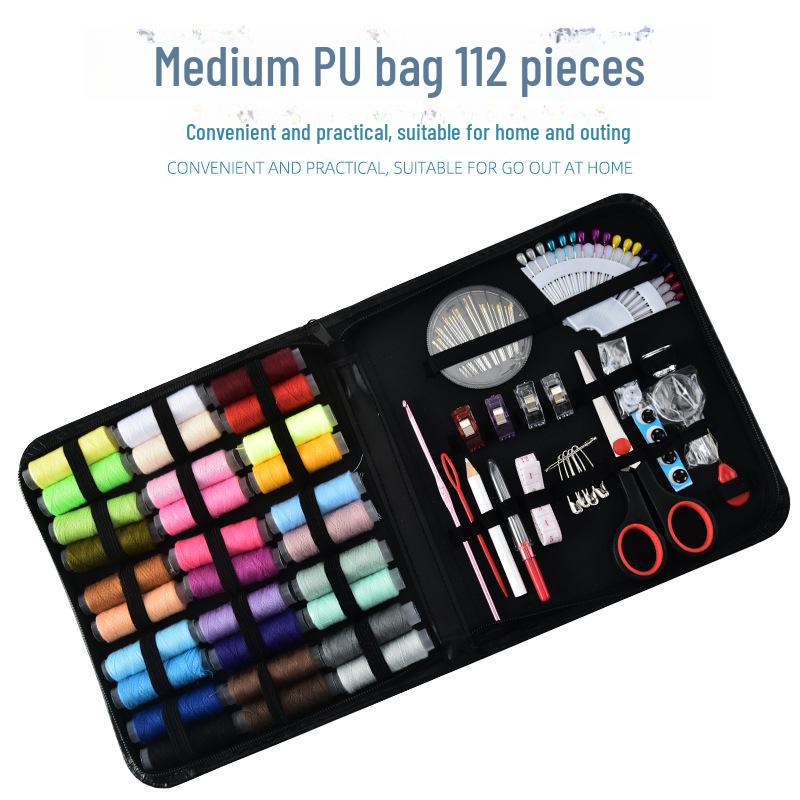 Compact 10-Piece Hand-Sewing Tool Kit
