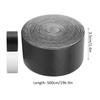 Tennis Racket Head Protector 5m Length PU Racket Head Guard Flexible Tennis Racket Tape Scratch Proof for Squash Racquet