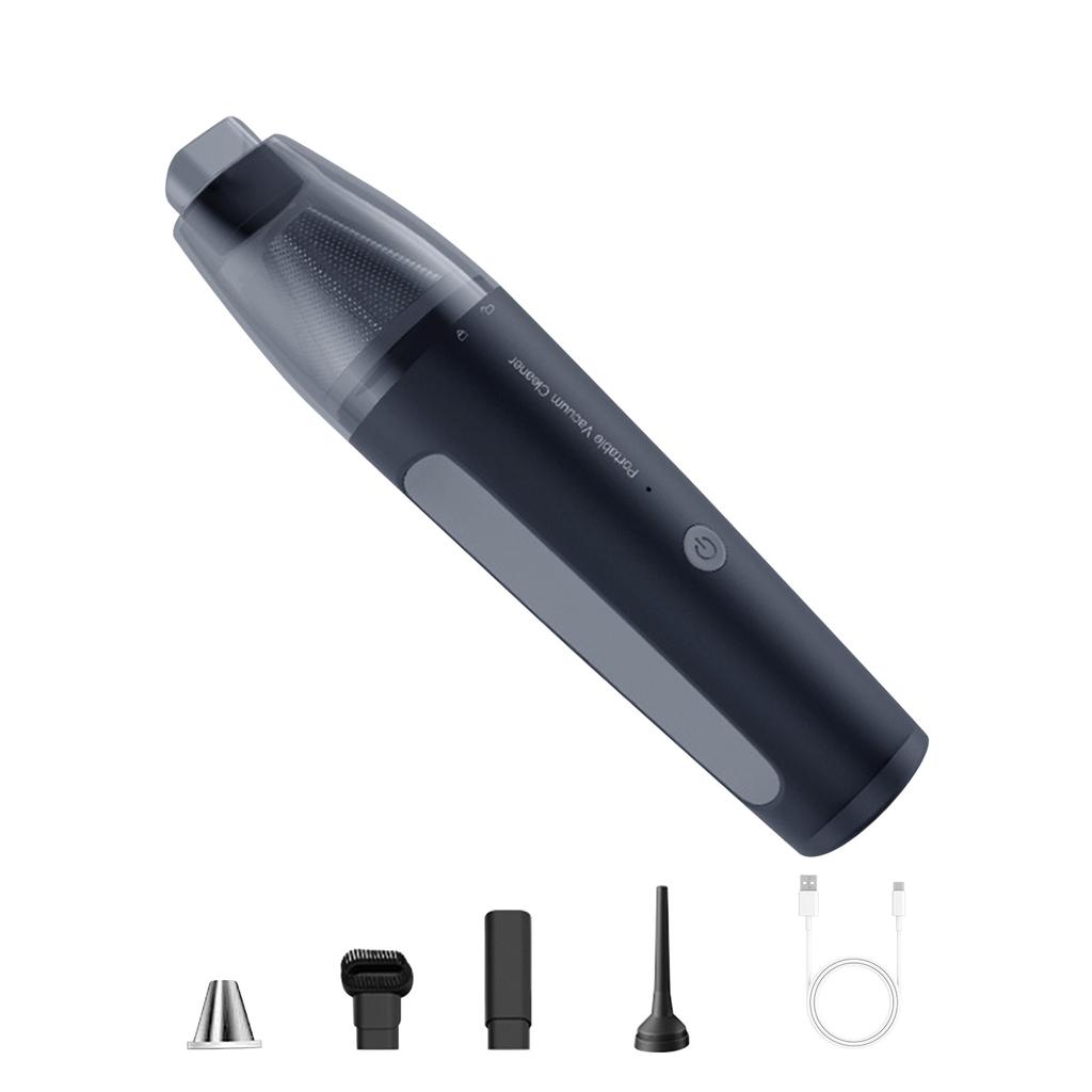 Luggable Car Vacuum Cleaner with 13000Pa Windspout Suction Wireless Lightweight Design Reaches Underlying Corners