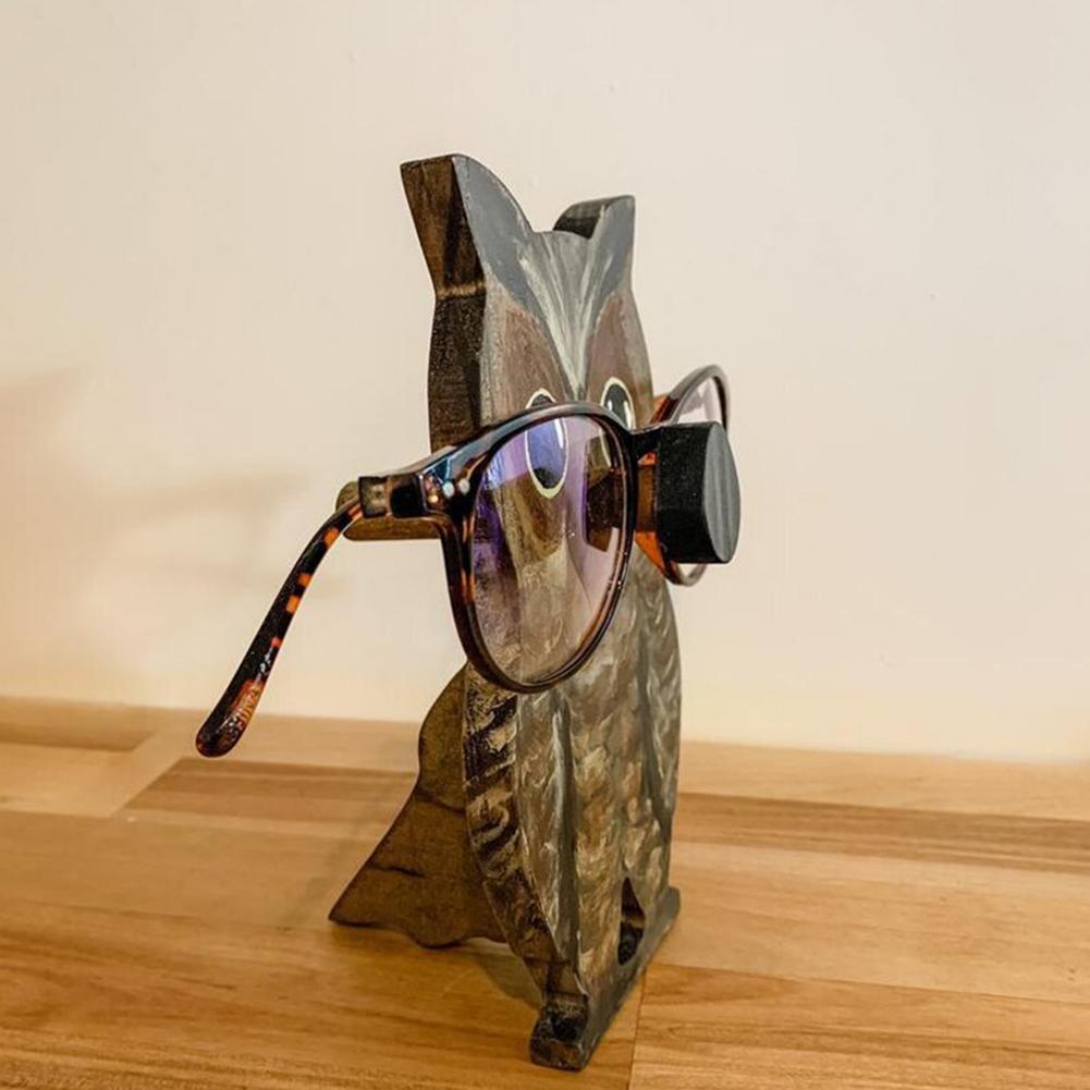1/3pc Cute Animal Glasses Holder Rack Cartoon Cat Fox Sloth Dog Sunglasses Holder Display Stand Showcase Home Office Desk Decor