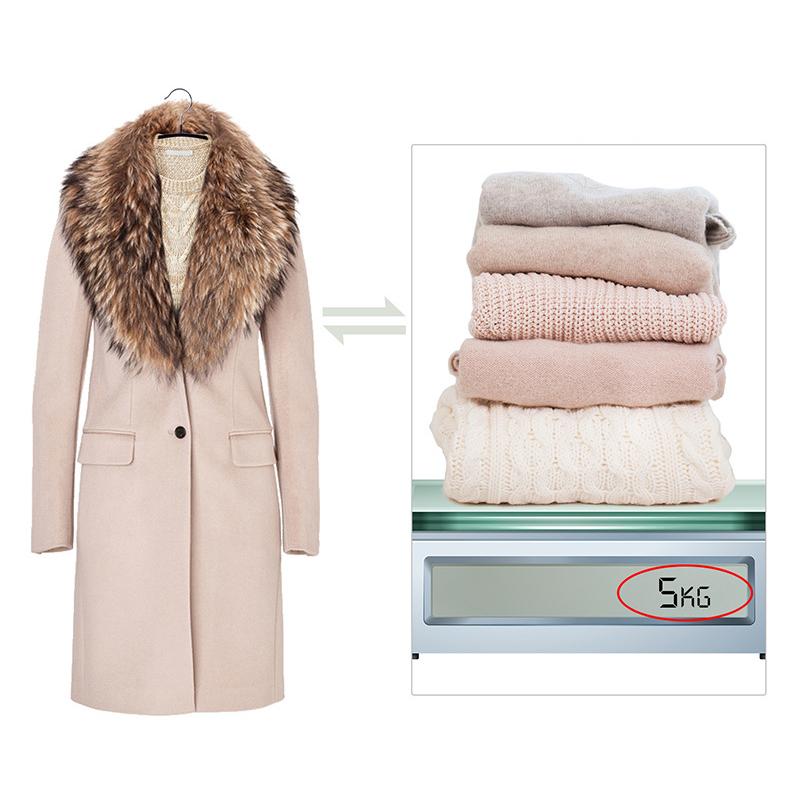 Hangers With Non-Slip Pads Clothes Hangers Perfect For Dresses Blouses And Pants Shirts Ties Scarves And Sweaters