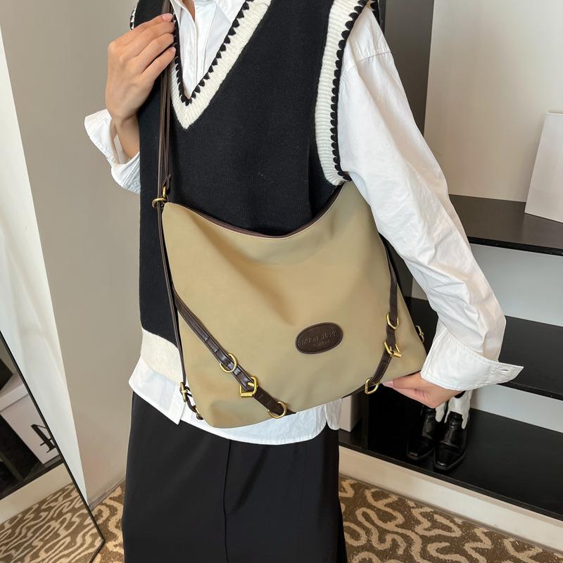 Wildleder Tragetasche Damen Große Kapazität Pendler Rucksack Lässige Umhängetasche Trendiger Reiserucksack