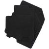 Tapis de Coffre - J&amp;J Automotive - Suzuki SX4 2013-2021 - Velours Noir - Antidérapant - Sur Mesure