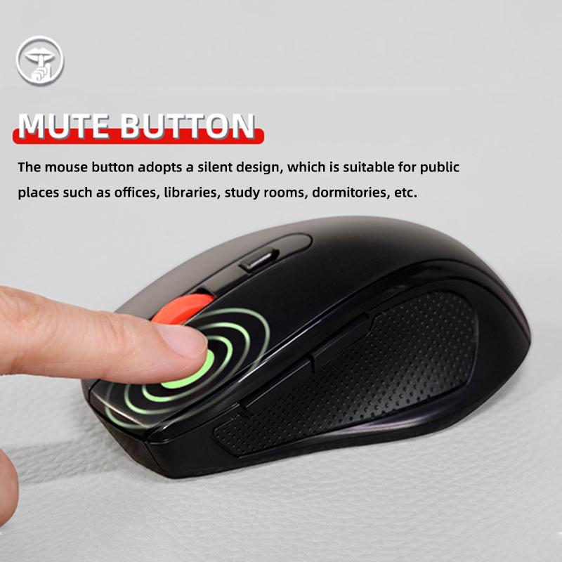 Lenovo M30 Gaming Mouse Wireless Black Keycaps Computer and Office Mute Mouse Gamer Accessories Laptop Computers for Games