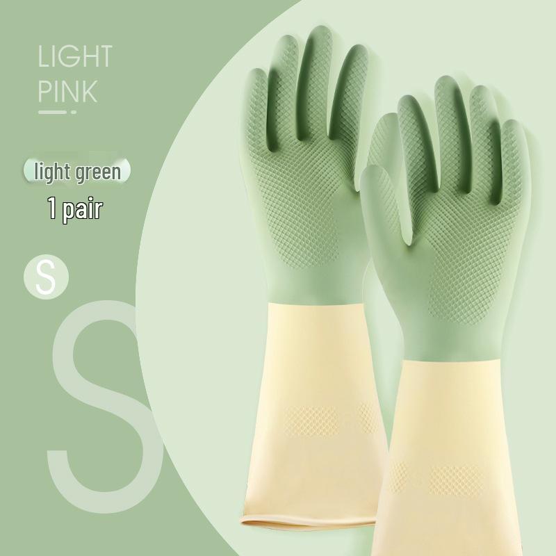 

Newcomer Discount: Waterproof Winter Dishwashing Gloves - Durable for Kitchen, Vegetables, and Laundry. Small