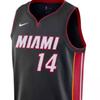 Nike NBA Miami Heat Tyler Herro City Edition Swingman Jersey Men Jerseys Black CW3671-010