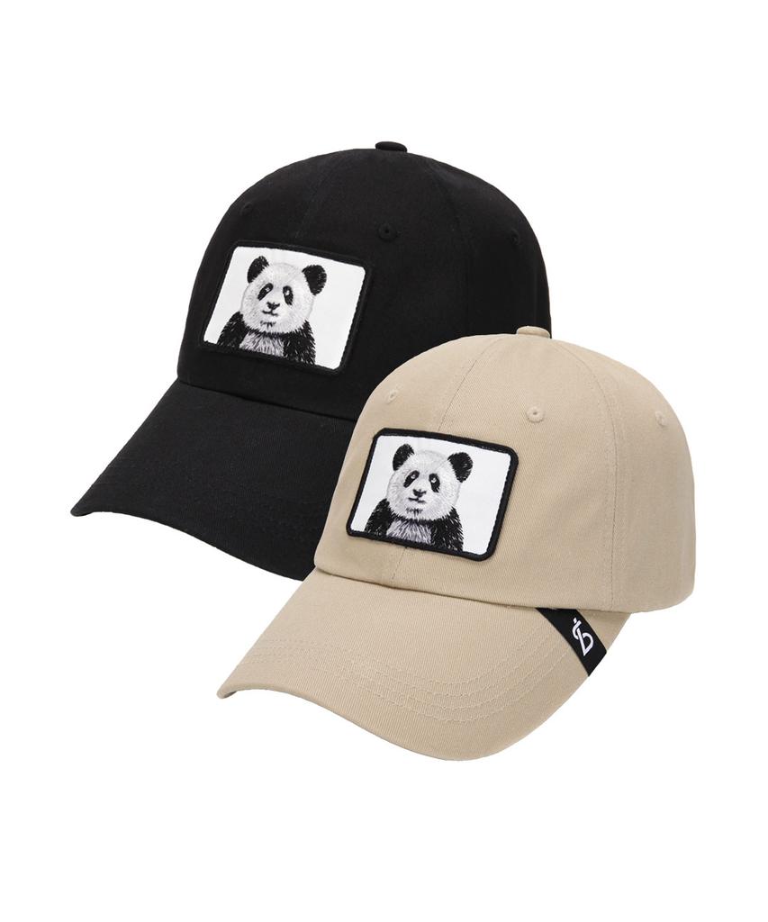 Beullaegsaenjeu Animal Patch Panda Art Ball Cap (2 Colors)