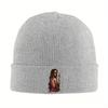 2026 New Singer Lana Del Rey Music Knitted Hat Women's Men's Beanie Autumn Winter Hat Ultraviolence Hip Hop Album Crochet Melon