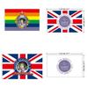 High Quality Queen Anniversary Flag For 70 Years Jubilee Party