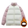 Cotton Coat Men's New Winter Style Japanese Retro All-match Stand-up Collar Cotton Coat High Street Loose Warm Jacket Male Teenagers
